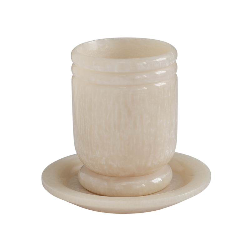 Channeled - Swirl Resin Kiddush Cup - R&R Furniture Gallery (Fountain Valley, CA)