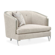 Camden Court - Chair And Half - Flax / Platinum - R&R Furniture Gallery (Fountain Valley, CA)