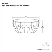 Turnbull - Coffee Table - Walnut - R&R Furniture Gallery (Fountain Valley, CA)