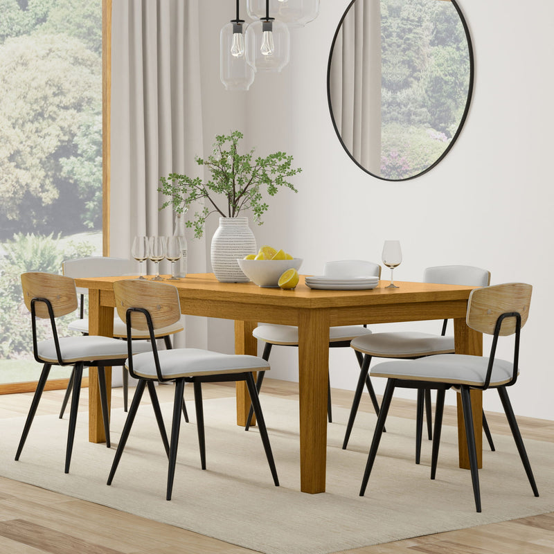 Mavis - Upholstered Dining Chair (Set of 2) - R&R Furniture Gallery (Fountain Valley, CA)