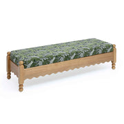 Thelma - Leopard Jacquard Bench - R&R Furniture Gallery (Fountain Valley, CA)