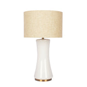 Cascade - Lamp Base Table Lamp - Beige / Gold / White - R&R Furniture Gallery (Fountain Valley, CA)