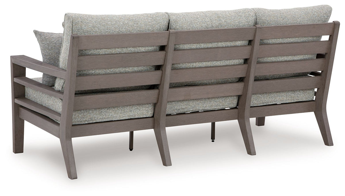 Hillside Barn - Sofa With Cushion - Gray / Brown - R&R Furniture Gallery (Fountain Valley, CA)
