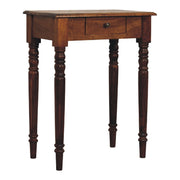 Turned Leg Writing Desk - Chestnut - R&R Furniture Gallery (Fountain Valley, CA)