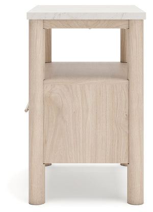Cadmori - One Drawer Night Stand - Two-Tone