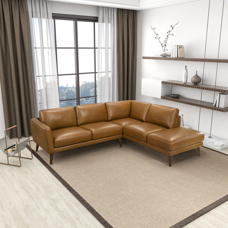 Benson - Sectional Sofa With Chaise - R&R Furniture Gallery (Fountain Valley, CA)