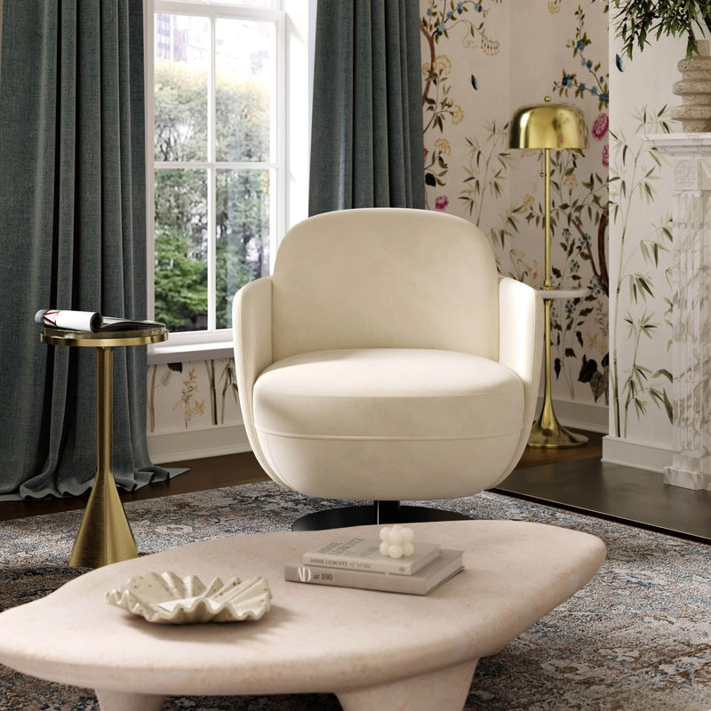 Solange - Swivel Chair - R&R Furniture Gallery (Fountain Valley, CA)