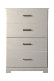 Stelsie - Four Drawer Chest - White - R&R Furniture Gallery (Fountain Valley, CA)