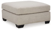 Mahoney - Oversized Accent Ottoman - R&R Furniture Gallery (Fountain Valley, CA)