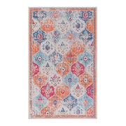Maval - 8' X 10' Washable Area Rug - Cream - R&R Furniture Gallery (Fountain Valley, CA)