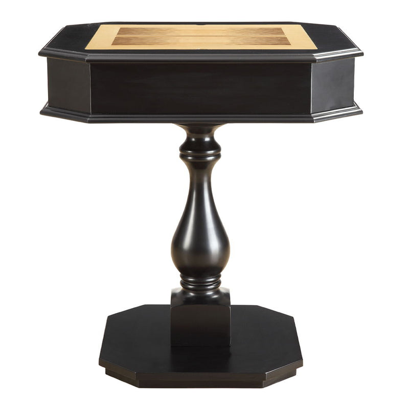 Bishop - Wood Game Table - Black - R&R Furniture Gallery (Fountain Valley, CA)