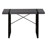 Computer Desk For Home Office, Laptop, Modern Convenient Design - Gray - R&R Furniture Gallery (Fountain Valley, CA)