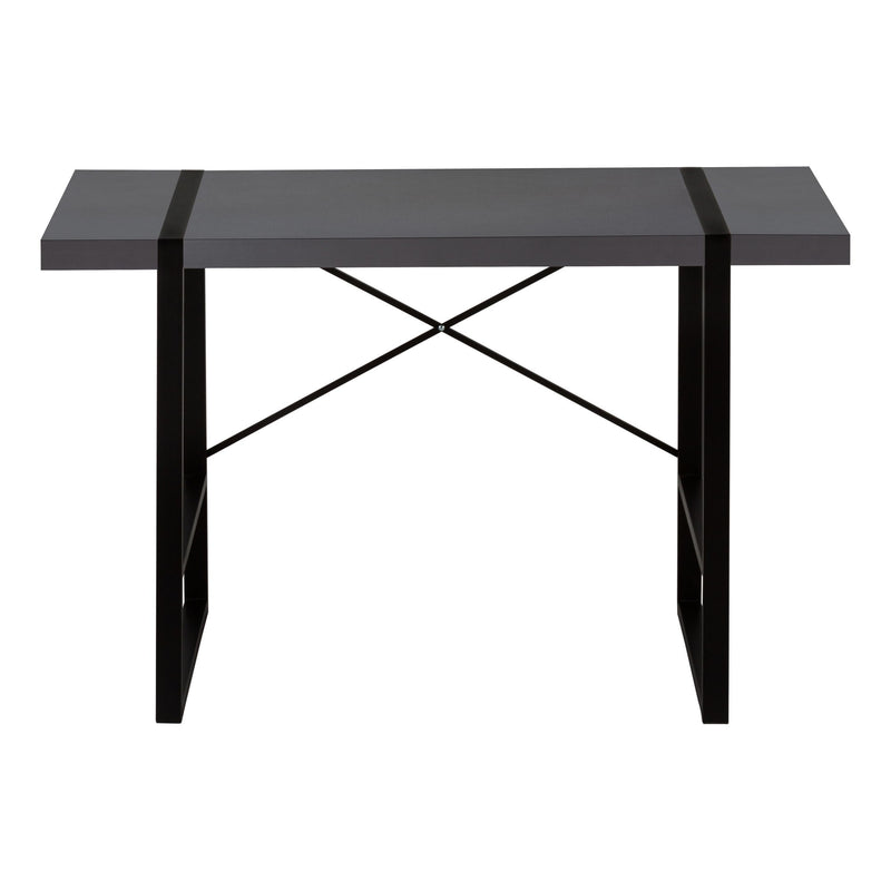 Computer Desk For Home Office, Laptop, Modern Convenient Design - Gray - R&R Furniture Gallery (Fountain Valley, CA)