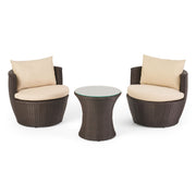 Kono - Chat Set Outdoor Furniture - R&R Furniture Gallery (Fountain Valley, CA)