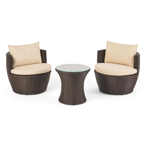 Kono - Chat Set Outdoor Furniture - R&R Furniture Gallery (Fountain Valley, CA)