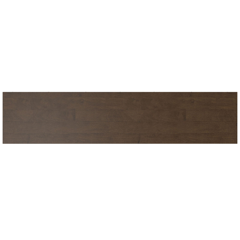 Banting - Low Wide Bookcase - Walnut Brown - R&R Furniture Gallery (Fountain Valley, CA)