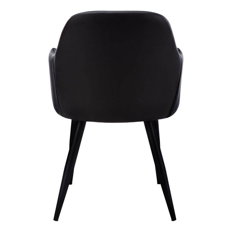 Dining Chair Side, Upholstered For Dining Room, Contemporary & Modern (Set of 2) - R&R Furniture Gallery (Fountain Valley, CA)