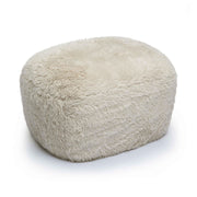 Britt - Vegan Shearling Ottoman - R&R Furniture Gallery (Fountain Valley, CA)