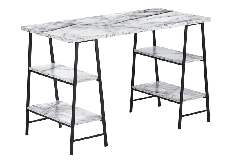 Computer Desk For Home Office, Laptop, Storage Shelves, Contemporary & Modern - R&R Furniture Gallery (Fountain Valley, CA)