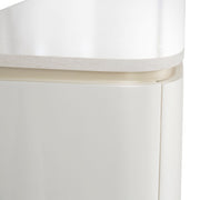 London Place - Media Cabinet - Creamy Pearl - R&R Furniture Gallery (Fountain Valley, CA)