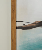 Brunonia - Wall Art - Teal / Orange / Black - R&R Furniture Gallery (Fountain Valley, CA)
