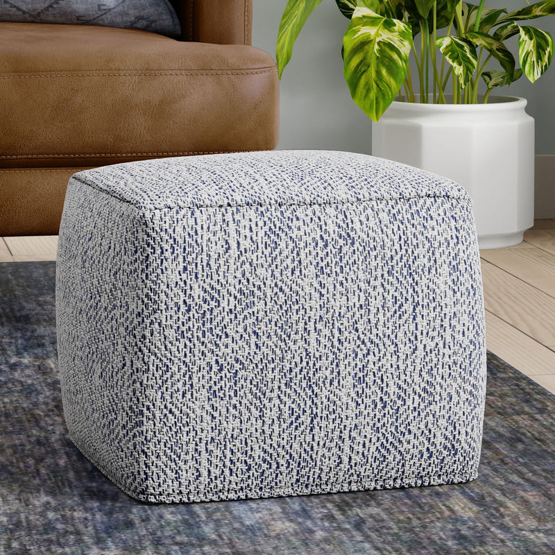 Nate - Square Pouf - R&R Furniture Gallery (Fountain Valley, CA)