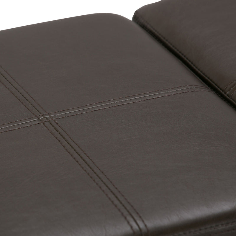Avalon - Upholstered Storage Ottoman - R&R Furniture Gallery (Fountain Valley, CA)