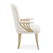 La Terrazza - Dining Arm Chair (Set of 2) - Creamy Pearl - R&R Furniture Gallery (Fountain Valley, CA)