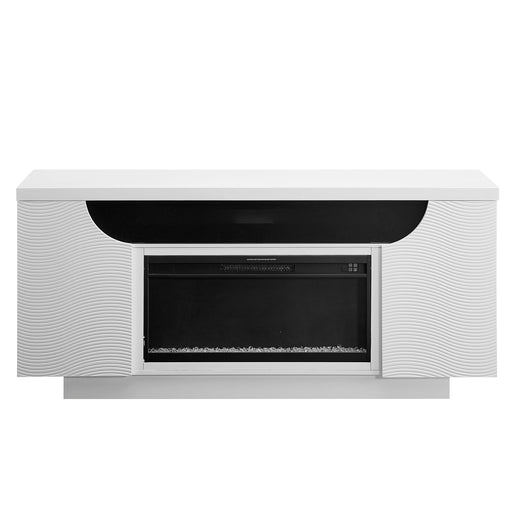 Alessia - Electric Fireplace With Multi Color LED And Flame Settings - R&R Furniture Gallery (Fountain Valley, CA)
