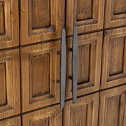 Willmark - 6 Door Iron Leg Sideboard - R&R Furniture Gallery (Fountain Valley, CA)