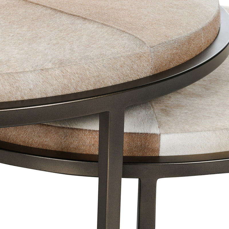 Hayword - Hide Nesting Coffee Tables (Set of 2) - R&R Furniture Gallery (Fountain Valley, CA)