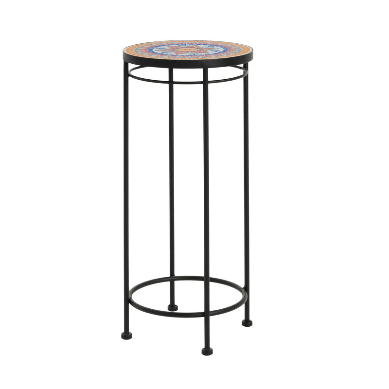 Wesley - Plant Stand - Black / Red - R&R Furniture Gallery (Fountain Valley, CA)