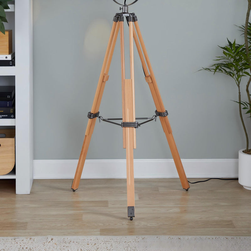 Ahoy - Industrial Floor Lamp - Natural