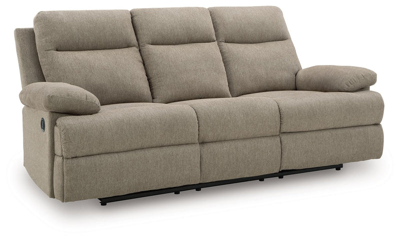 Side-Swipe - Reclining Sofa With Drop Down Table - R&R Furniture Gallery (Fountain Valley, CA)