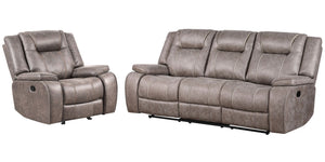 Blake - Manual Reclining Sofa Set - R&R Furniture Gallery (Fountain Valley, CA)