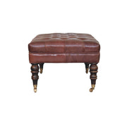 Buffalo - Ottoman With Castor Legs - R&R Furniture Gallery (Fountain Valley, CA)