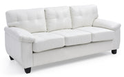 Comfortable Glory Furniture stationary sofa with plush cushions and modern design, perfect for living room seating.