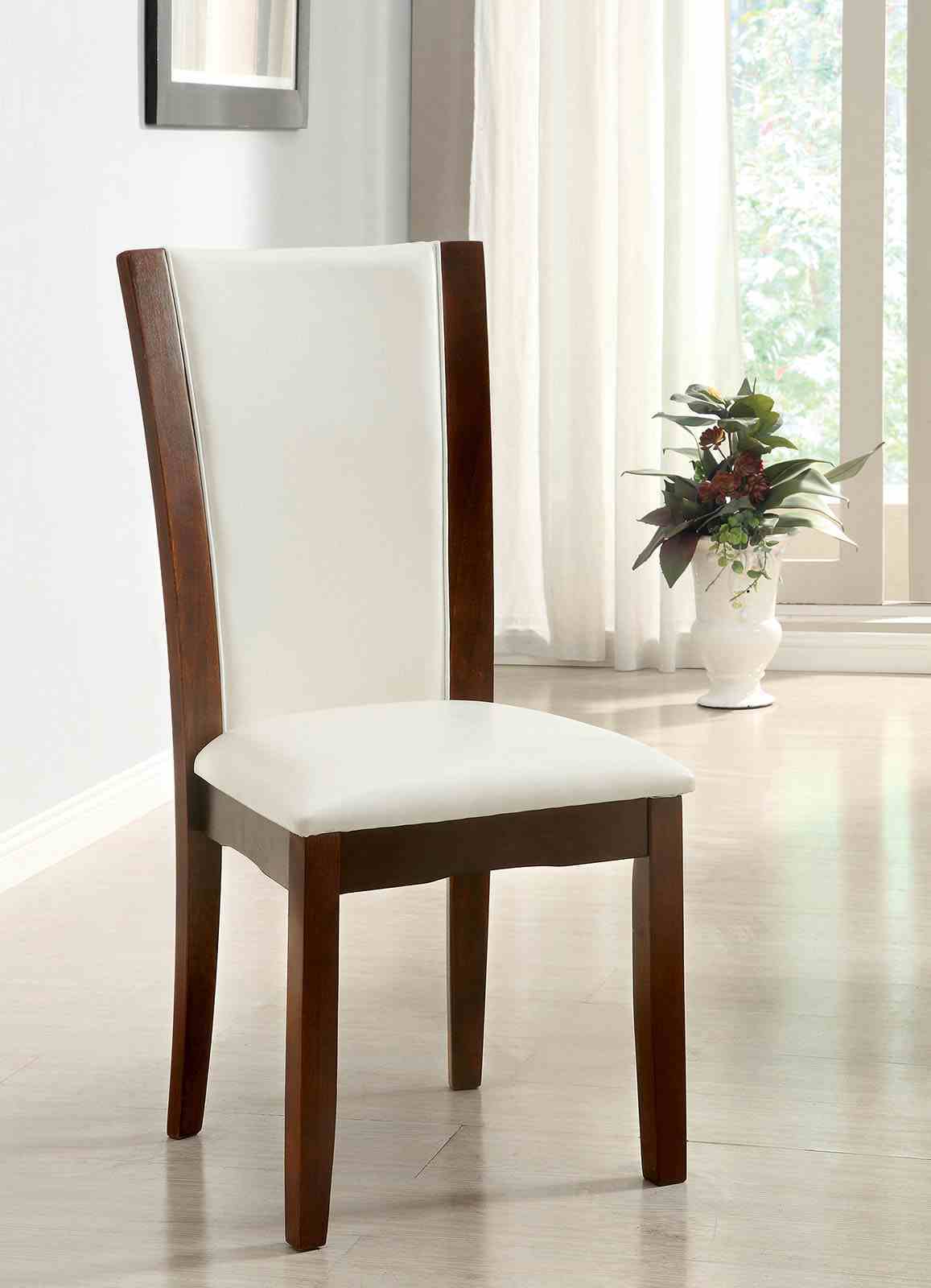 Manhattan - Side Chair, White (2/CTN)