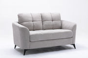 Callie - Woven Fabric Loveseat - R&R Furniture Gallery (Fountain Valley, CA)