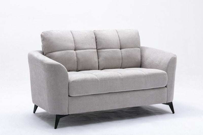 Callie - Woven Fabric Loveseat - R&R Furniture Gallery (Fountain Valley, CA)