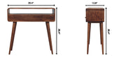 Solid Wood Curved Console Table - R&R Furniture Gallery (Fountain Valley, CA)