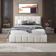 Hilar - Elegant Design Platform Bed - R&R Furniture Gallery (Fountain Valley, CA)
