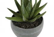 Set of 3 artificial succulent plants by 8th Street, featuring realistic green and textured faux succulents for home decor.
