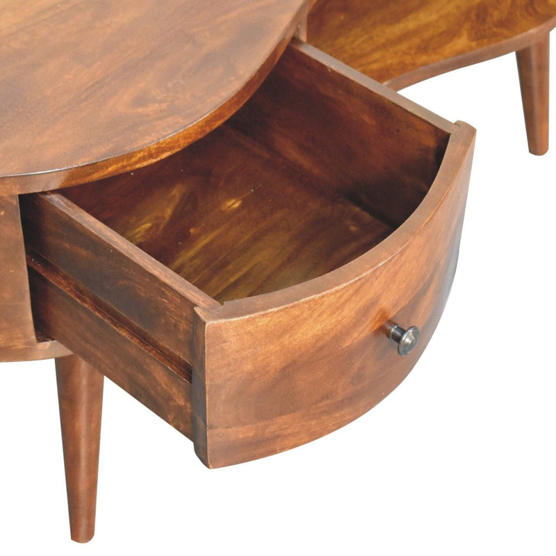 Wave Coffee Table With 1 Drawer - R&R Furniture Gallery (Fountain Valley, CA)
