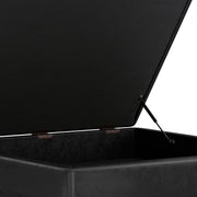 Owen - Multifunctional Square Coffee Table Storage Ottoman - R&R Furniture Gallery (Fountain Valley, CA)