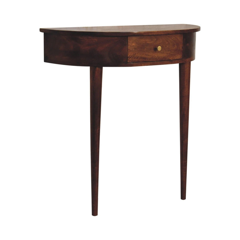 Backless Mounted Console - Brown - R&R Furniture Gallery (Fountain Valley, CA)