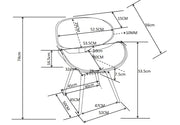 Marana - Upholstered Dining Chair - R&R Furniture Gallery (Fountain Valley, CA)
