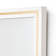 Palm Gate - Wall Mirror - Cloud White - R&R Furniture Gallery (Fountain Valley, CA)