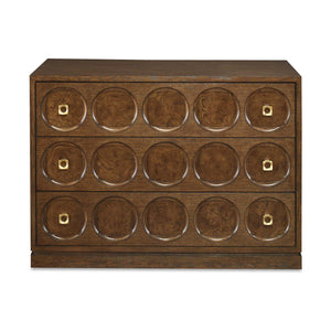 Roundabout - 3 Drawer Chest - Cocoa Brown