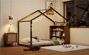 Bed House Frame With Shelves And Lights - R&R Furniture Gallery (Fountain Valley, CA)